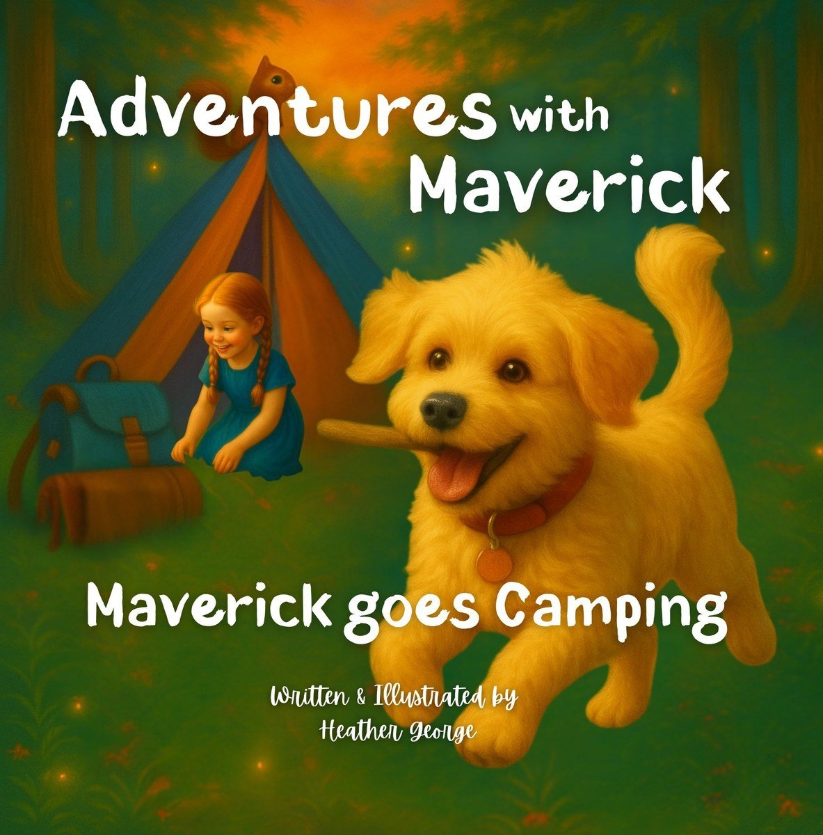 Maverick Goes Camping — book cover